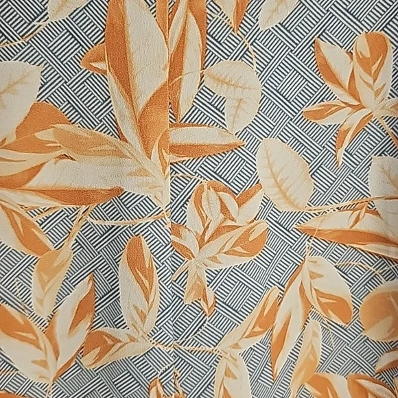 H&M Women Jumpsuit, Size 8, Color: Blue, Off white, orange - Picture 6 of 12